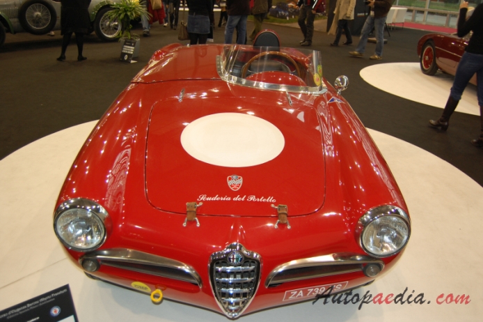 Alfa Romeo Giulietta Spider 1955-1964 (1956 Sebring), przód