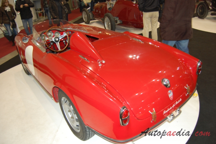 Alfa Romeo Giulietta Spider 1955-1964 (1956 Sebring),  left rear view