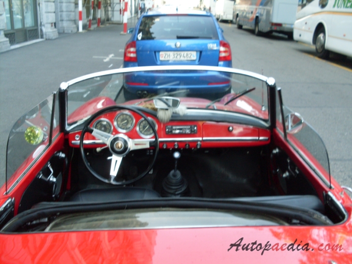 Alfa Romeo Giulietta Spider 1955-1964 (1962-1964 Giulia 1600), interior