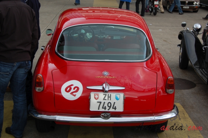 Alfa Romeo Giulietta Sprint 1954-1966 (1954-1959 series 1), rear view