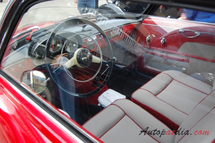 Alfa Romeo Giulietta Sprint 1954-1966 (1954-1959 series 1), interior