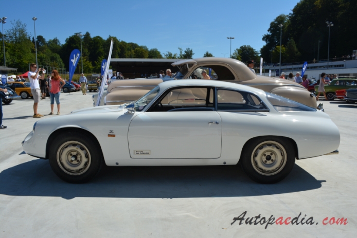 Alfa Romeo Giulietta Sprint 1954-1966 (1959-1962 SZ Sprint Zagato Coda Tronca), lewy bok
