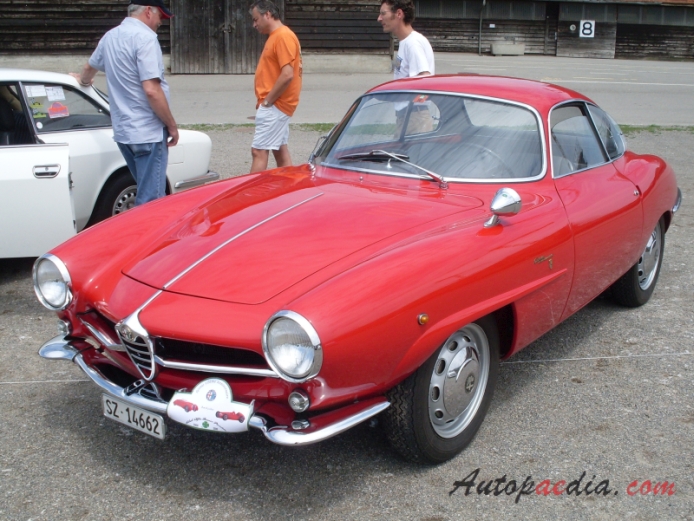 Alfa Romeo Giulietta Sprint 1954-1966 (1959-1962 Sprint Speciale), lewy przód