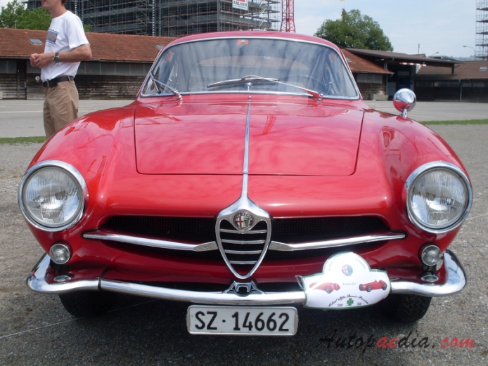 Alfa Romeo Giulietta Sprint 1954-1966 (1959-1962 Sprint Speciale), front view