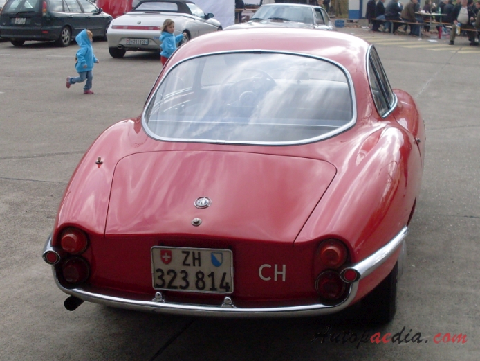 Alfa Romeo Giulietta Sprint 1954-1966 (1959-1962 Sprint Speciale), tył