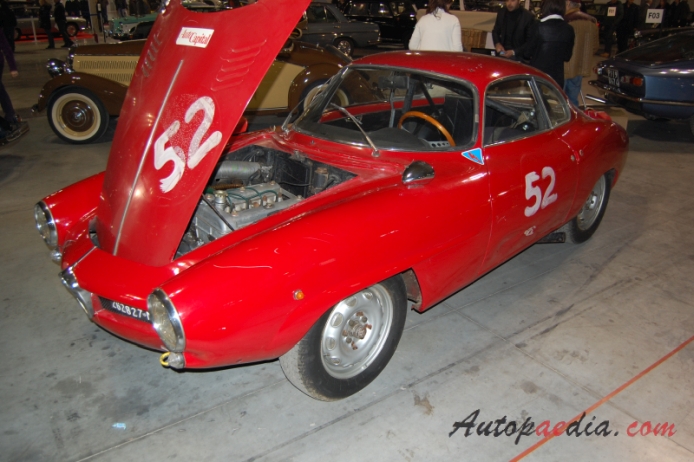 Alfa Romeo Giulietta Sprint 1954-1966 (1959-1962 Sprint Speciale), left front view