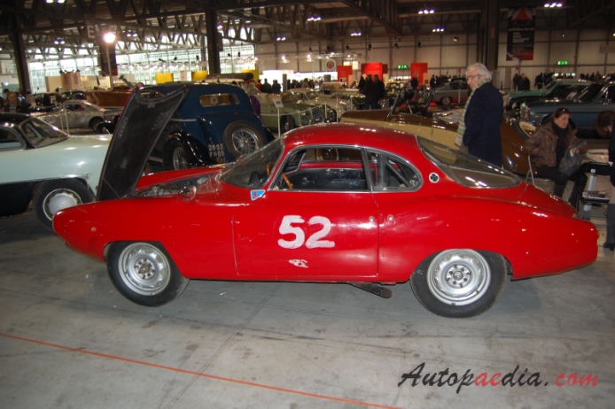 Alfa Romeo Giulietta Sprint 1954-1966 (1959-1962 Sprint Speciale), left side view