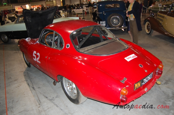 Alfa Romeo Giulietta Sprint 1954-1966 (1959-1962 Sprint Speciale),  left rear view