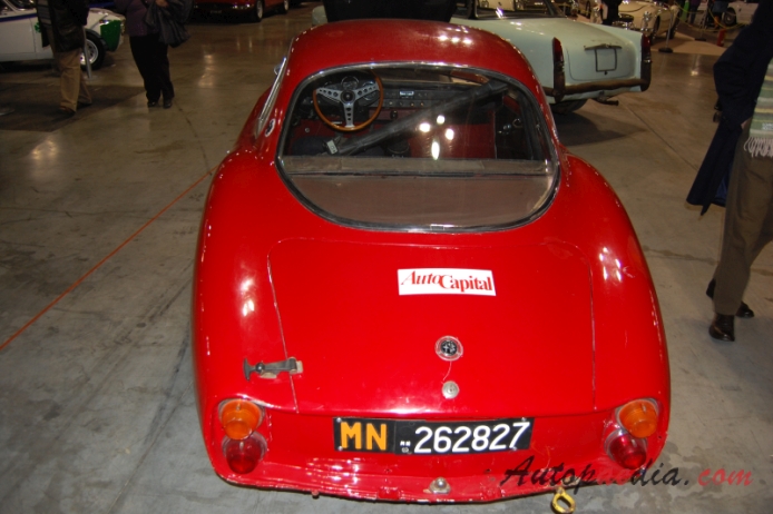 Alfa Romeo Giulietta Sprint 1954-1966 (1959-1962 Sprint Speciale), rear view