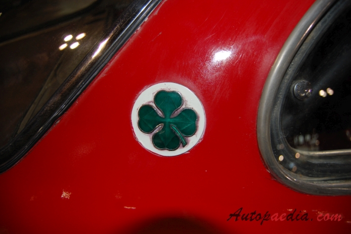 Alfa Romeo Giulietta Sprint 1954-1966 (1959-1962 Sprint Speciale), emblemat tył 