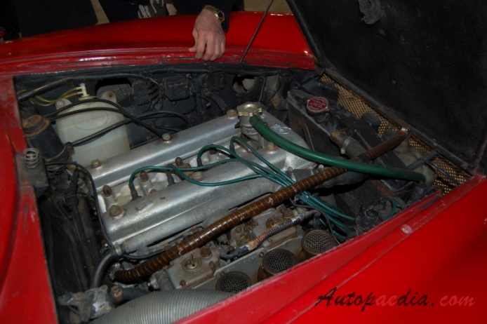 Alfa Romeo Giulietta Sprint 1954-1966 (1959-1962 Sprint Speciale), engine  