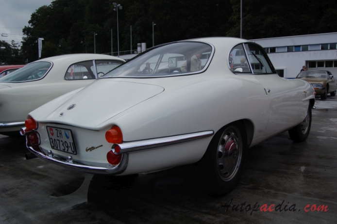 Alfa Romeo Giulietta Sprint 1954-1966 (1959-1962 Sprint Speciale), right rear view