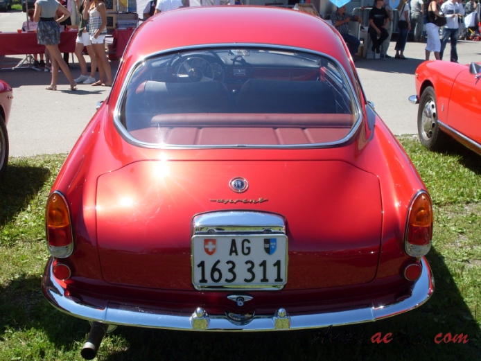 Alfa Romeo Giulietta Sprint 1954-1966 (1959-1962 series 2), rear view