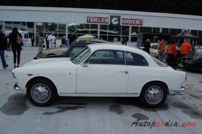 Alfa Romeo Giulietta Sprint 1954-1966 (1959-1962 series 2), lewy bok