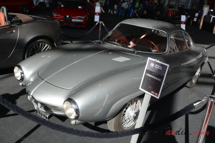 Alfa Romeo Giulietta Sprint 1954-1966 (1959 Sprint Speciale 1300 Veloce Serie 750 Coupé 2d), lewy przód