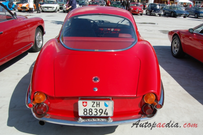 Alfa Romeo Giulietta Sprint 1954-1966 (1961 Sprint Speciale), rear view