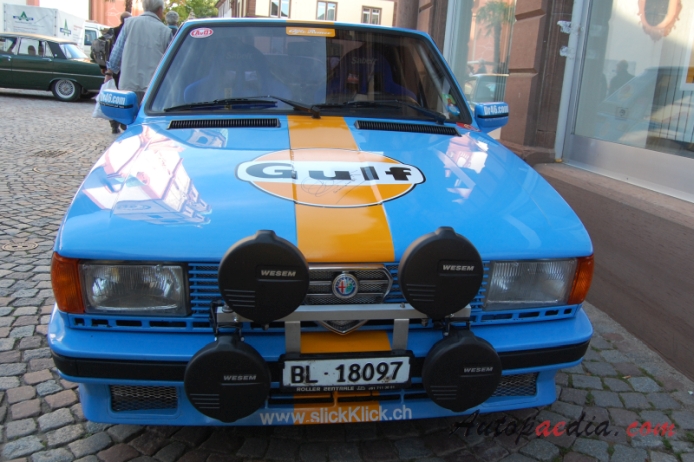 Alfa Romeo Giulietta (nuova) 1977-1985 (1983-1985 3. series Rally Sprint sedan 4d), przód