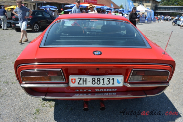 Alfa Romeo Montreal 1970-1977, rear view