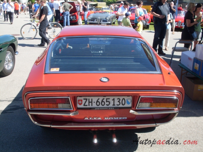Alfa Romeo Montreal 1970-1977 (1972), rear view