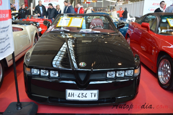 Alfa Romeo RZ (Roadster Zagato) 1992-1994 (roadster 2d), przód