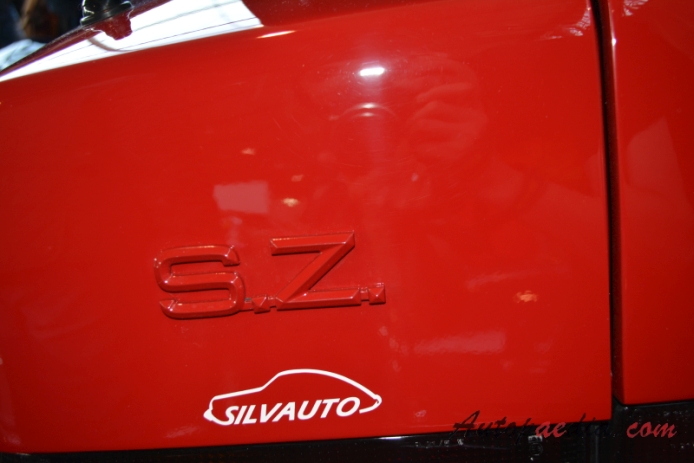 Alfa Romeo SZ (Sprint Zagato) 1989-1992 (1991 Coupé 2d), rear emblem  