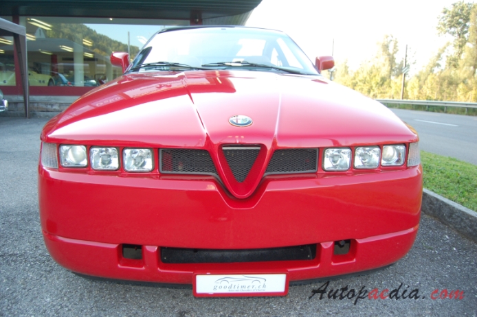 Alfa Romeo SZ (Sprint Zagato) 1989-1992 (1992 Coupé 2d), front view