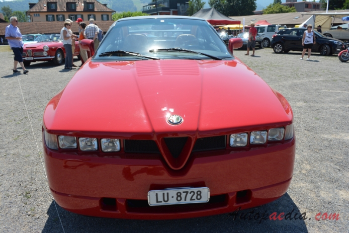 Alfa Romeo SZ (Sprint Zagato) 1989-1992 (Coupé 2d), front view