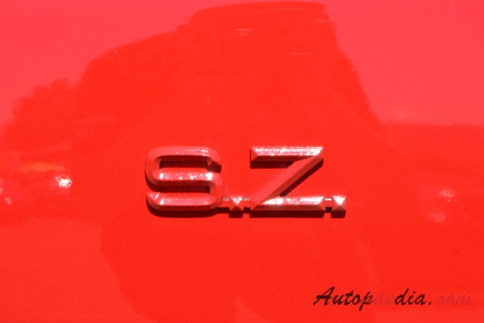 Alfa Romeo SZ (Sprint Zagato) 1989-1992 (Coupé 2d), rear emblem  