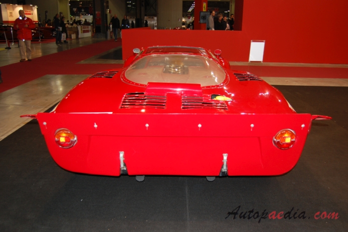 Alfa Romeo Tipo 33 1967-1977 (1968 33/2 Daytona 2L), rear view