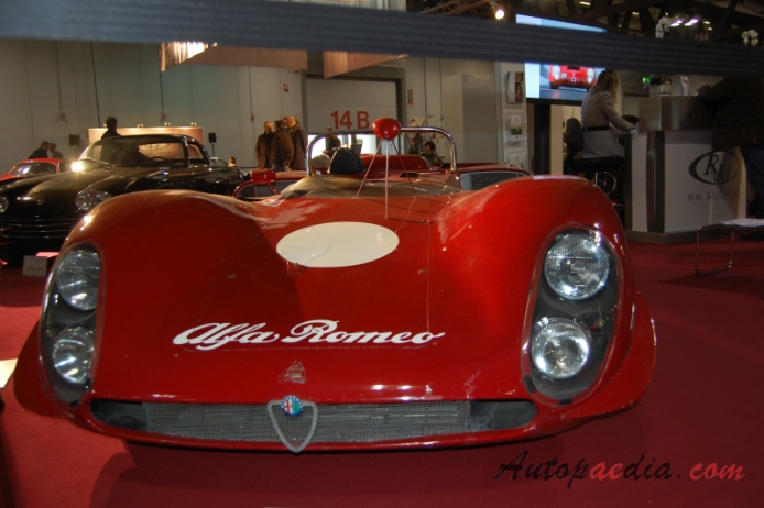 Alfa Romeo Tipo 33 1967-1977 (1969 33/3), front view