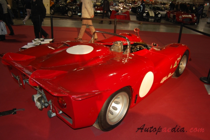 Alfa Romeo Tipo 33 1967-1977 (1969 33/3), right rear view