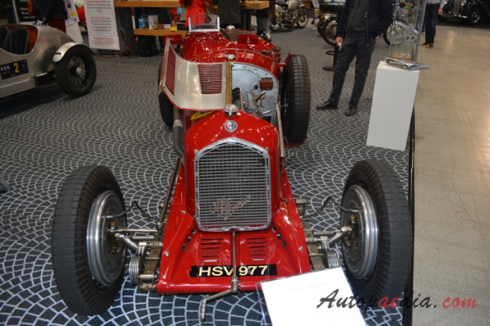 Alfa Romeo typ B 1932 (Alfa Romeo Typo B P3 P3 biposto), przód