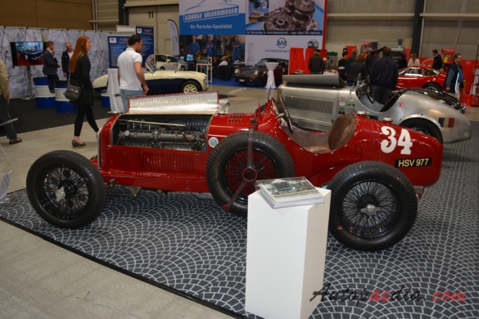 Alfa Romeo typ B 1932 (Alfa Romeo Typo B P3 P3 biposto), lewy bok