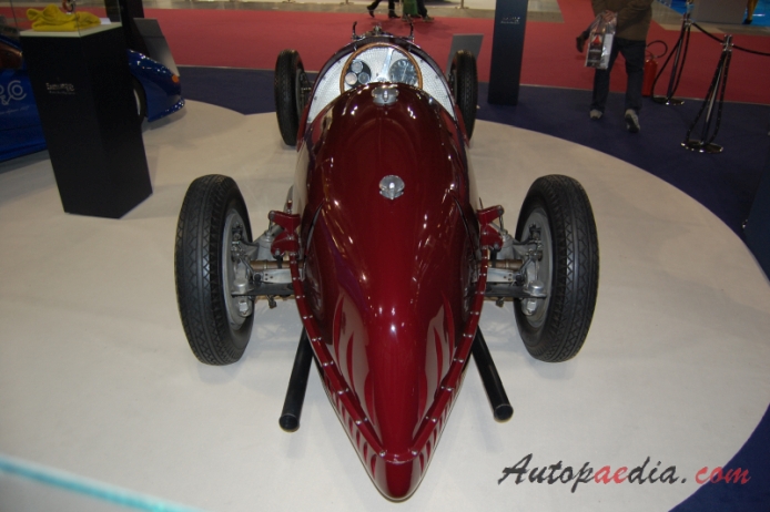 Alfa Romeo 8C typ C 1935-1939 (1936 V12 4064ccm Gran Premio monoposto), tył