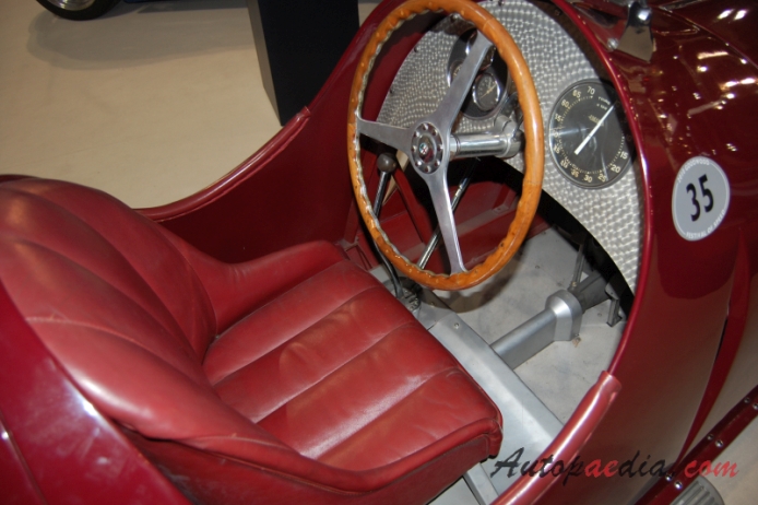Alfa Romeo 8C type C 1935-1939 (1936 V12 4064ccm Gran Premio monoposto), interior