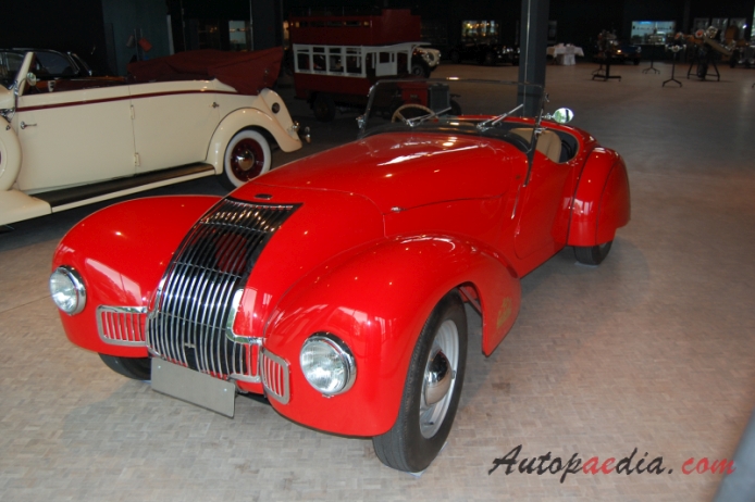 Allard K1 1946-1949 (1946 3.5L V8), lewy przód