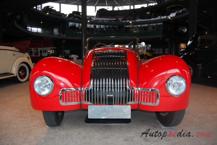 Allard K1 1946-1949 (1946 3.5L V8), przód