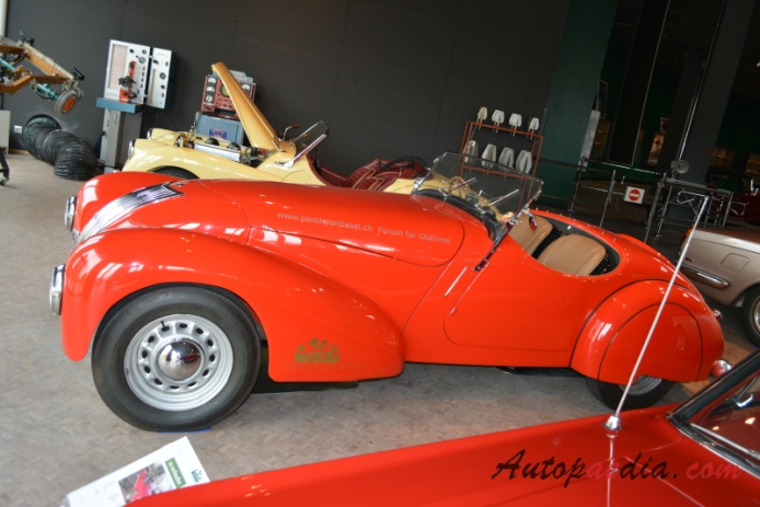 Allard K1 1946-1949 (1946 3.5L V8), lewy bok