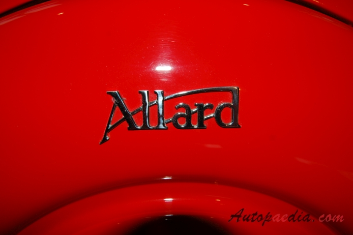 Allard K1 1946-1949 (1946 3.5L V8), rear emblem  