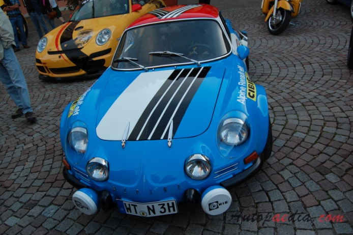 Renault Alpine A110 1961-1977 (1973), front view