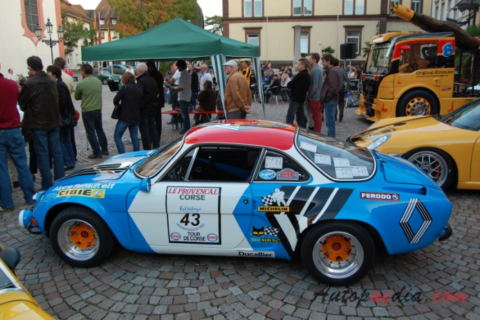 Renault Alpine A110 1961-1977 (1973), left side view