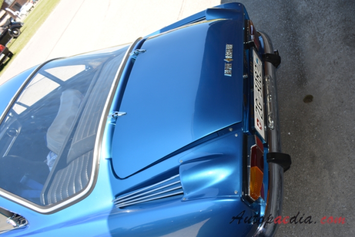 Renault Alpine A110 1961-1977 (1974 Renault Alpine A110 SI 1605 ccm Coupé 2d), rear view