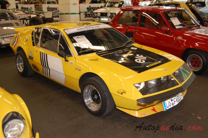 Renault Alpine A310 1971-1984 (1971-1976 1600 SC), right front view