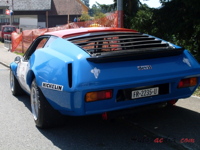 Renault Alpine A310 1971-1984 (1975 Groupe 4),  left rear view
