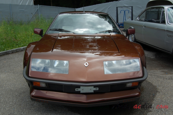Renault Alpine A310 1971-1984 (1983 V6 Group 4), front view