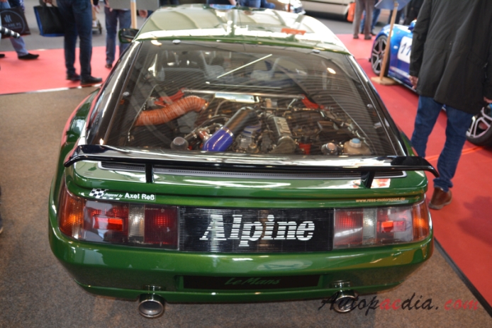 Renault Alpine GTA 1984-1991 (1990 Alpine V6 Le Mans Coupé 2d), tył