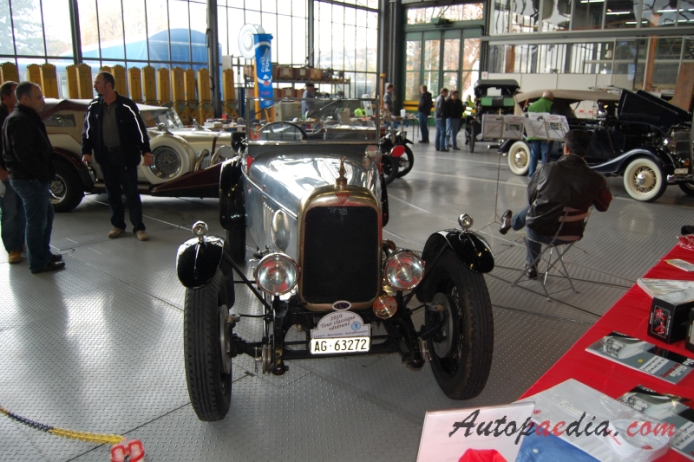 Alvis 12/50 1923-1933 (convertible 2d), przód