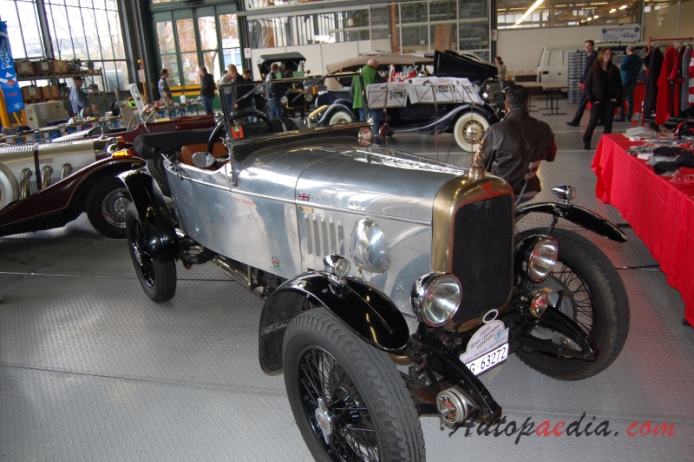 Alvis 12/50 1923-1933 (convertible 2d), prawy przód