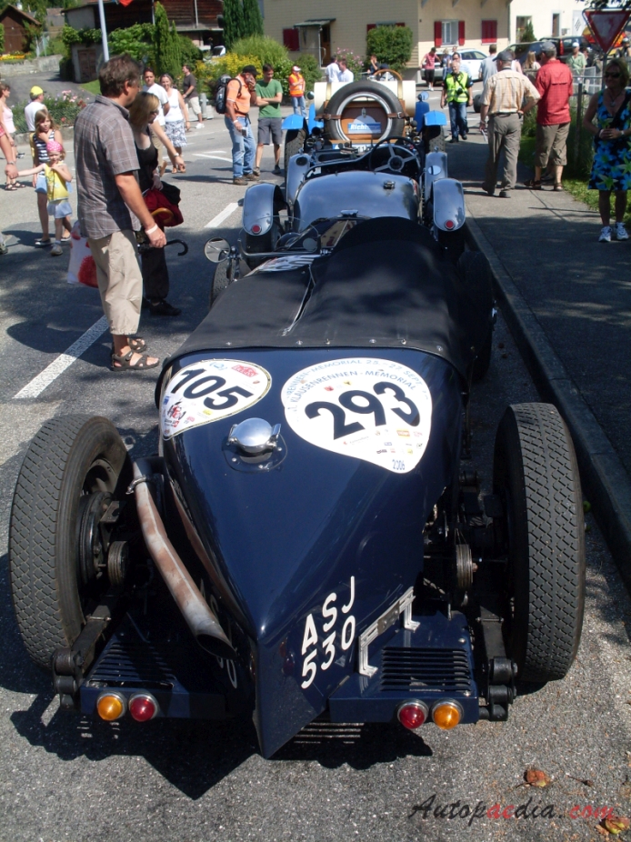 Alvis 12/70 1938-1940 (1938 Speed), tył