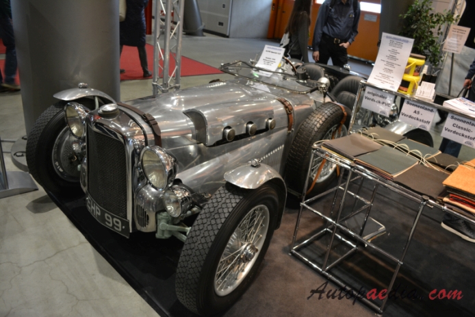 Alvis 4.3 Litre 1936-1940 (1939 Special roadster 2d), left front view